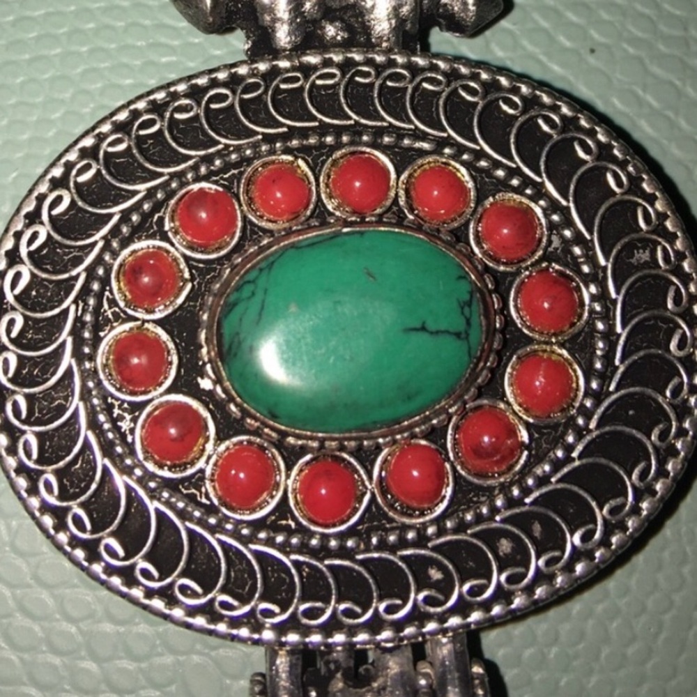 NEW BOHO CHÍC MOROCCAN NECKLACE WITH POISON BOX